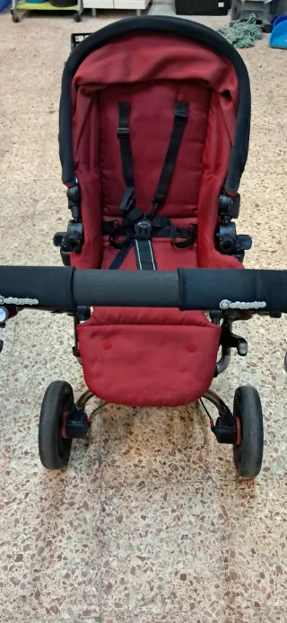 Carro 2 silla capazo 2 maxicosi Rider Jane marix 2