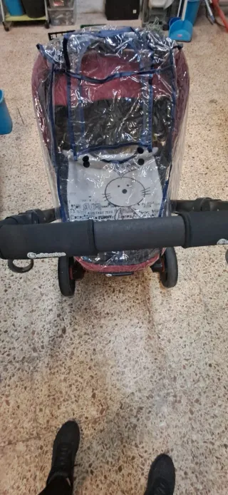 Carro 2 silla capazo 2 maxicosi Rider Jane marix 2