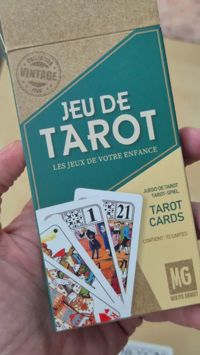 Baraja Tarot Francesa 78 Cartas