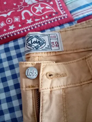 Pantalón Lois Skinny Fit Talla 32 Mostaza, nuevo!!