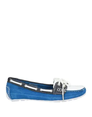 Mocasines Sebago Azul y Blanco