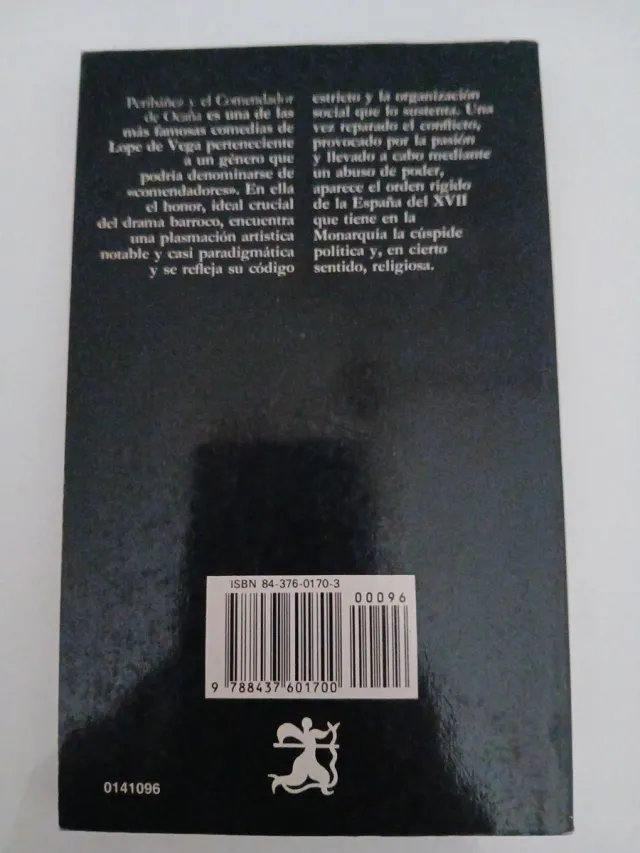 Peribáñez y el Comendador de Ocaña (Spanish ...