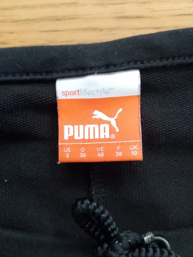 Sudadera Puma Negra Talla S