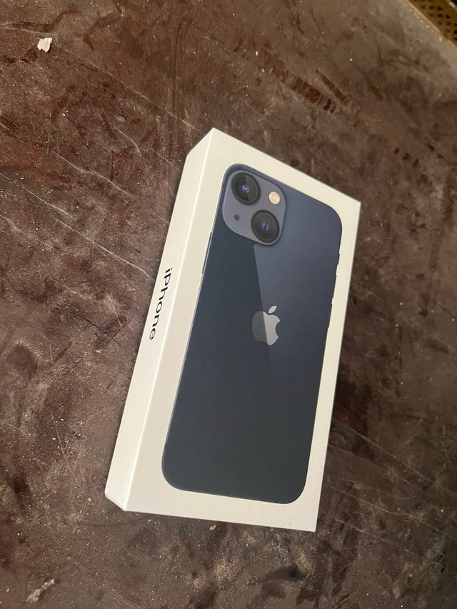 Caja iPhone Original Apple Azul