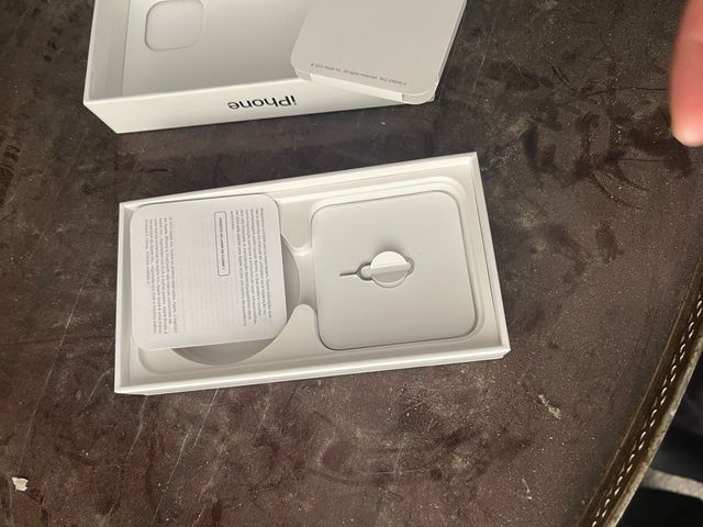 Caja iPhone Original Apple Azul