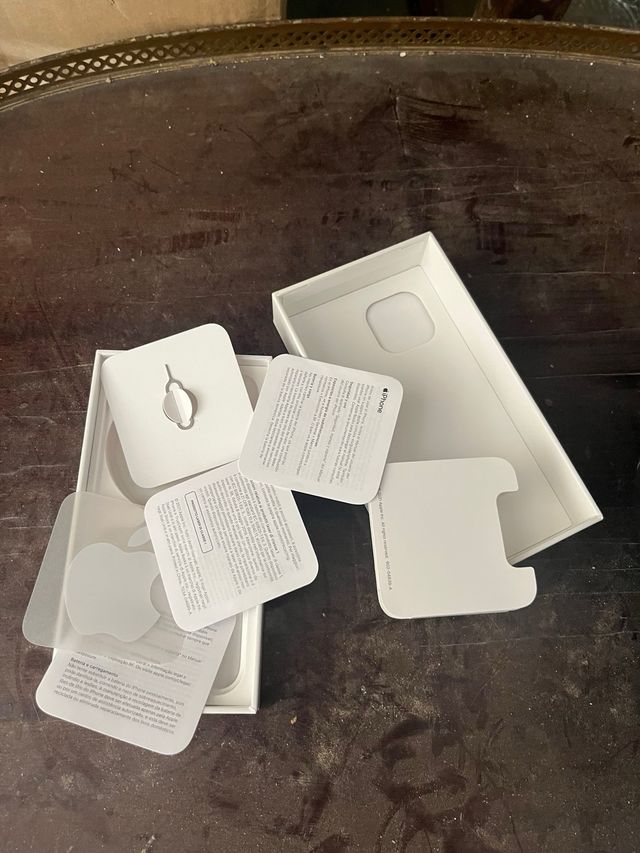 Caja iPhone Original Apple Azul