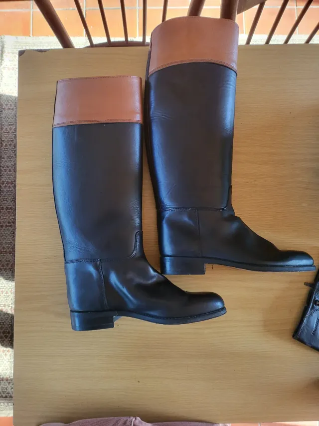 Botas hipica, equitación, cuero, mujer, hombre