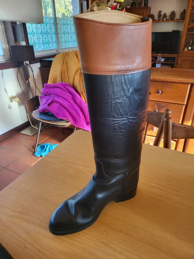 Botas hipica, equitación, cuero, mujer, hombre