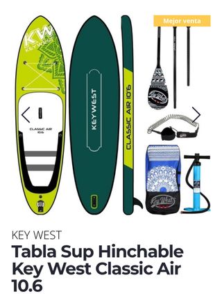 Tabla Sup Hinchable Key West Classic Air 10.6