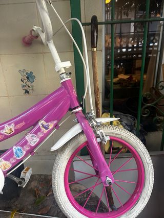 Bicicleta Disney Morada Niña