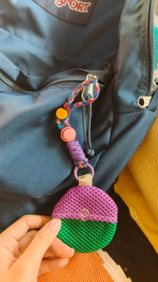 Llavero monedero color vibrante regalodenavidad