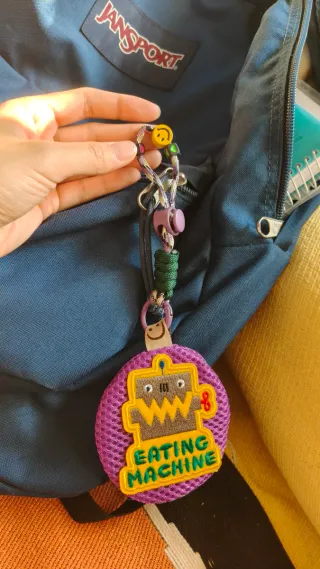 Llavero monedero color vibrante regalodenavidad