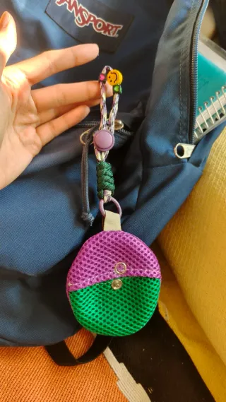 Llavero monedero color vibrante regalodenavidad