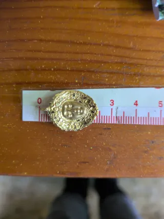 Colgante Rostro Virgen Del Rocío Oro 18k