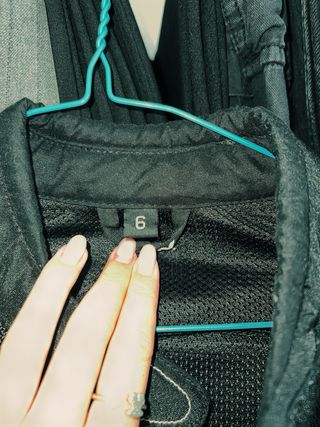 Chaqueta Moto Strada Ixon Negra y Rosa