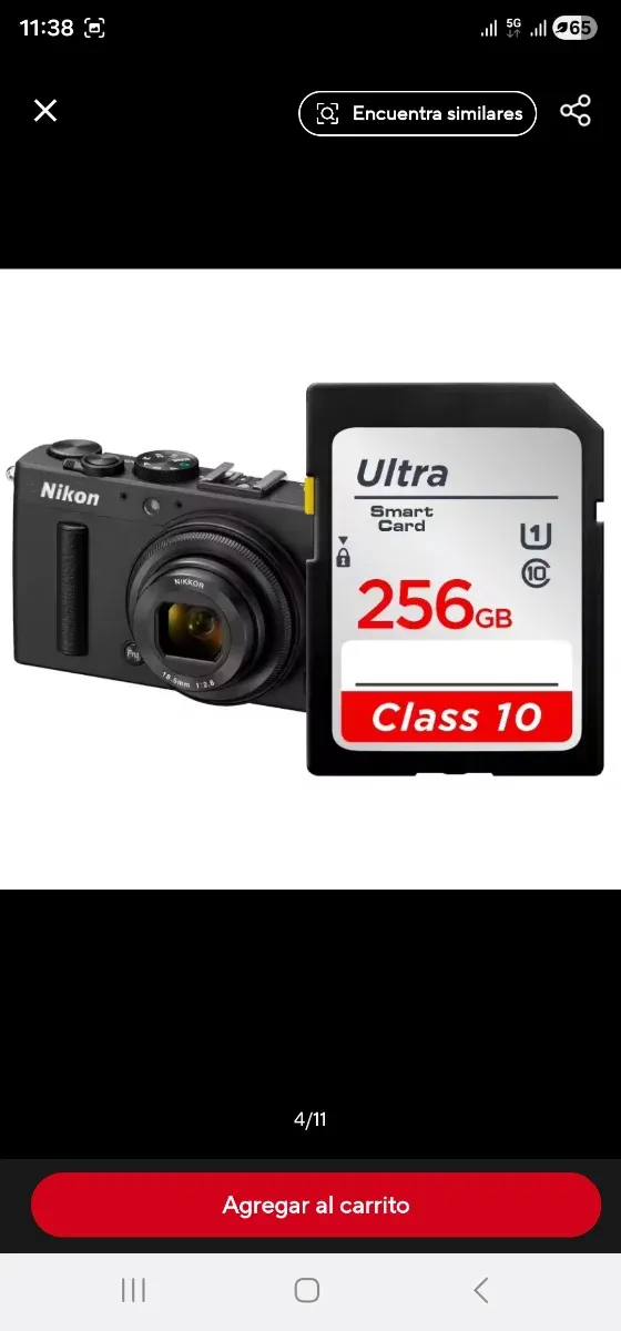 Tarjeta SD Ultra 64GB Clase 10