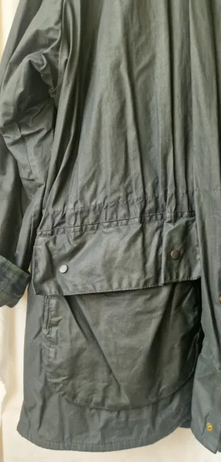 Barbour Durham c48 blu marino vintage '90