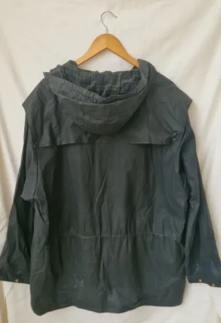 Barbour Durham c48 blu marino vintage '90