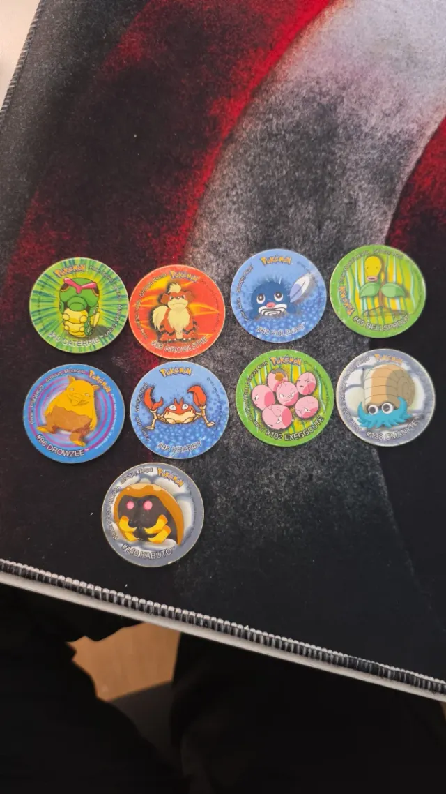 Tazos Pokémon Colección