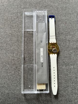 Swatch 1993 Oso Amarillo Azul