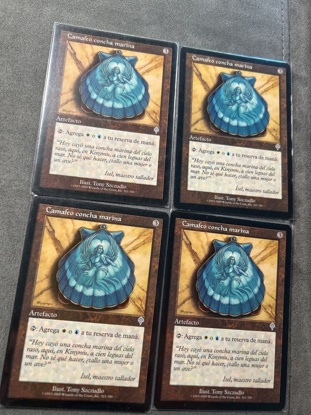 4x Camafeo Concha Marina Magic The Gathering