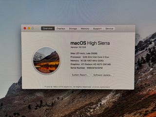 iMac 27-inch (late 2009) 1TB SATA 3,06GHz Intel