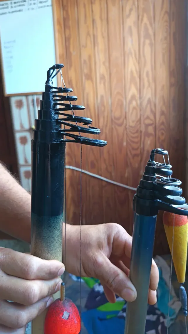 2 Cañas de Pescar + Accesorios