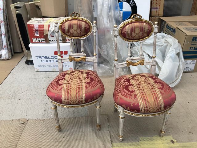 Coppia Sedie Camera da Letto Eleganti