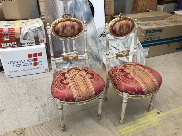 Coppia Sedie Camera da Letto Eleganti