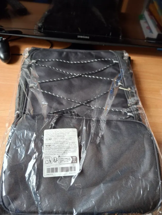 Mochila gran capacidad negra