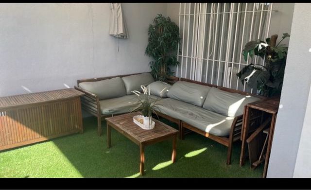 Conjunto de Muebles de Jardín Madera