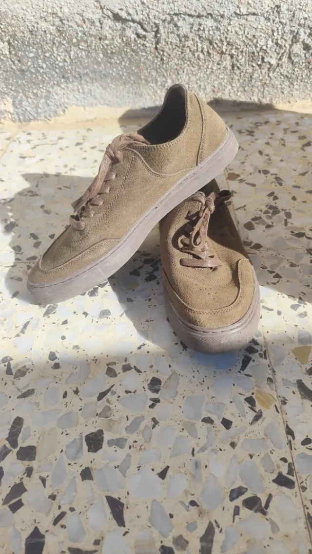 Zapatillas Álvaro Moreno Beige/Marrón