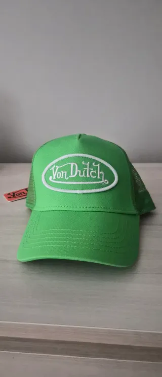 Gorra Von Dutch Verde Brillante