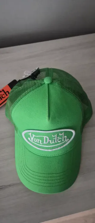 Gorra Von Dutch Verde Brillante