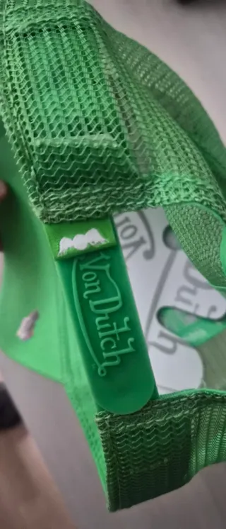 Gorra Von Dutch Verde Brillante