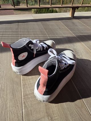Zapatillas Converse plataforma niña talla 34