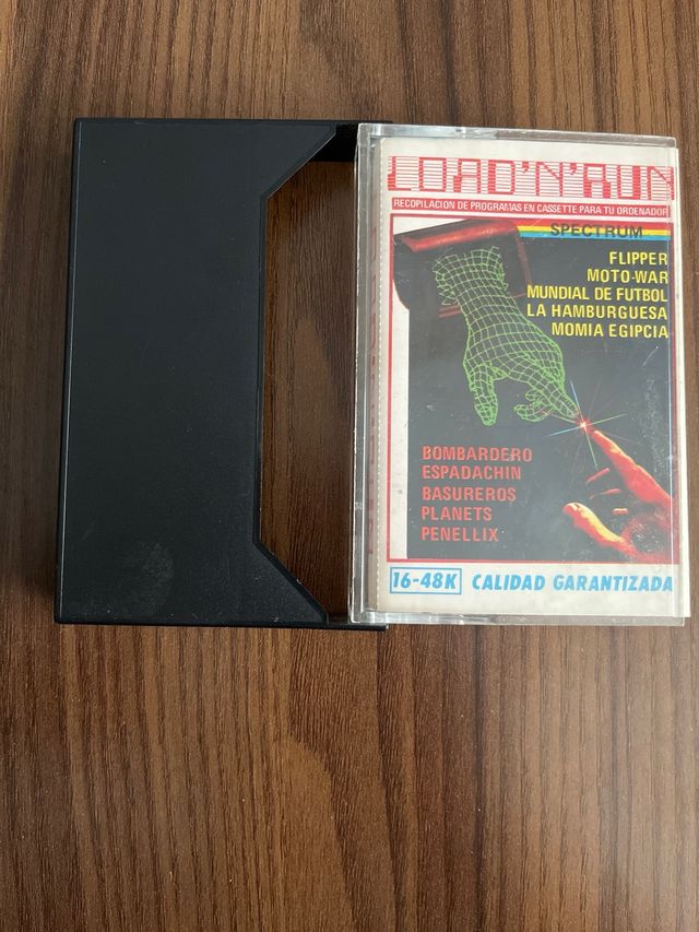 Casete Spectrum Load'n'Run: Coletânea de Jogos