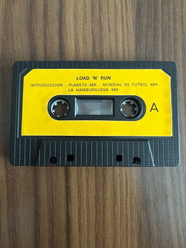 Casete Spectrum Load'n'Run: Coletânea de Jogos