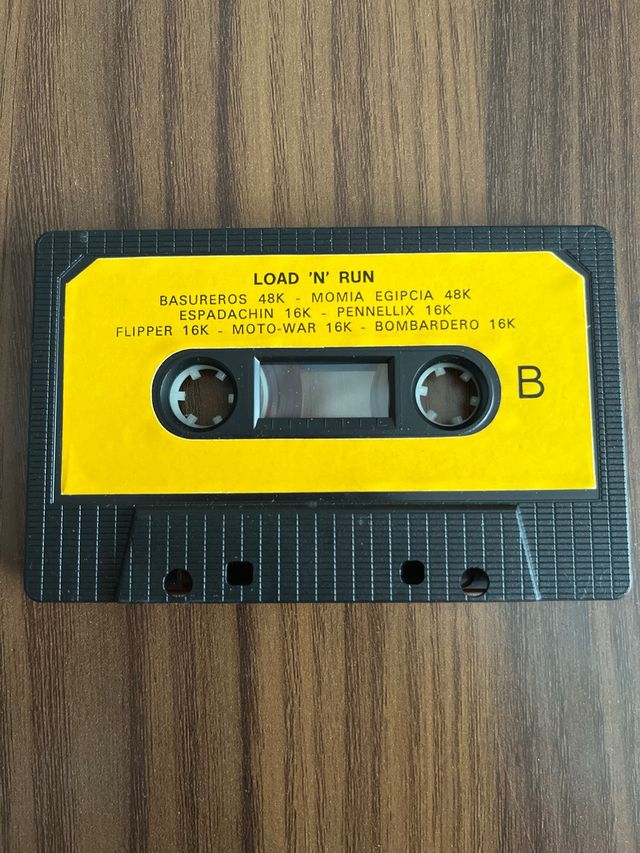 Casete Spectrum Load'n'Run: Coletânea de Jogos
