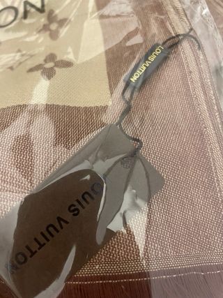 Bufanda fina Louis Vuitton Beige