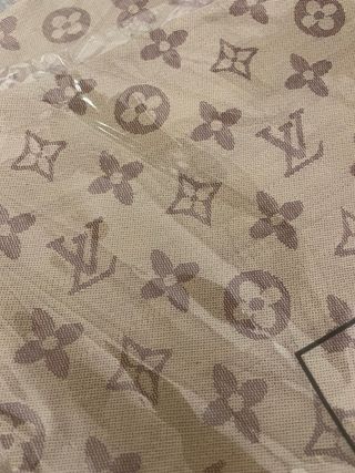 Bufanda fina Louis Vuitton Beige