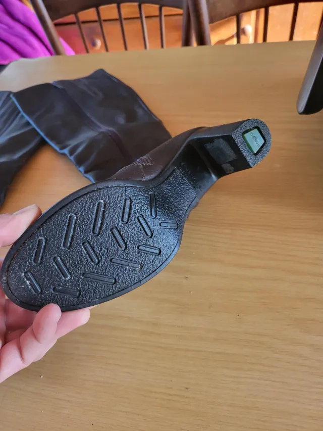 Botas de couro femininas Stonefly marrons