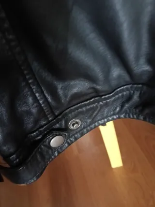 Chaqueta de cuero de moto
