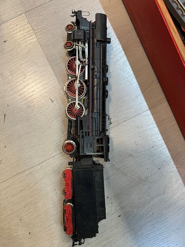 Tren eléctrico paya antiguo caja original