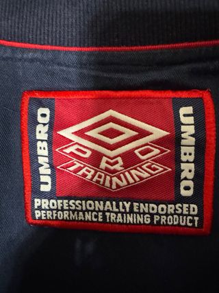 Sudadera Vintage Umbro Fútbol Talla L