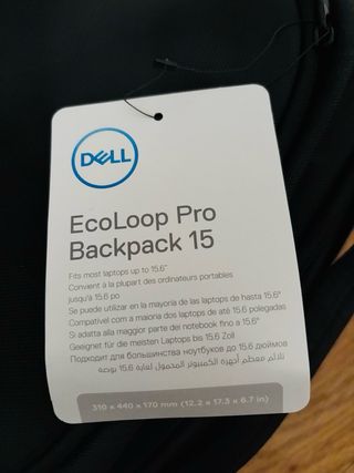 Mochila Dell EcoLoop Pro 15 Negra