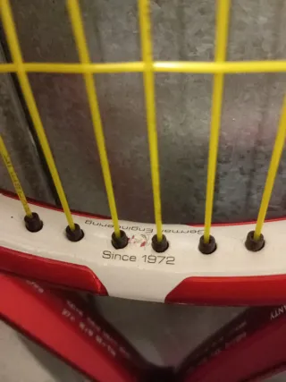 Raqueta de Tenis Volkl Roja