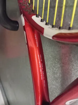 Raqueta de Tenis Volkl Roja