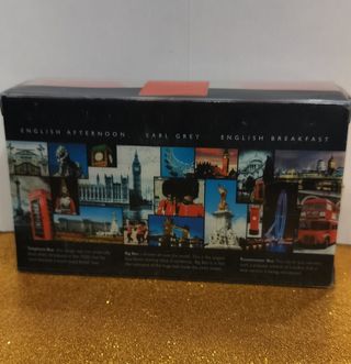 3 Scatole Latta Londra cm 8, in confezione