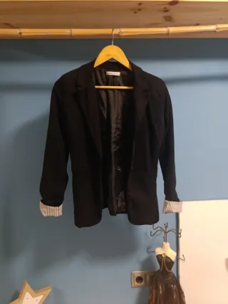 Americana negra talla S